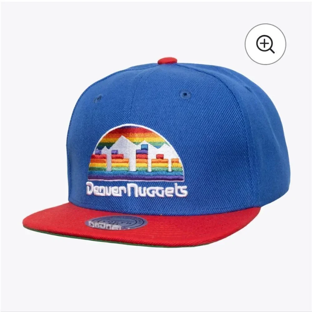 Mitchell & Ness Orange and Pink Denver Nuggets Hat(Same Style Different Color)